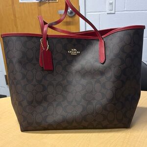 Coach City Tote Bag in Signature Canvas